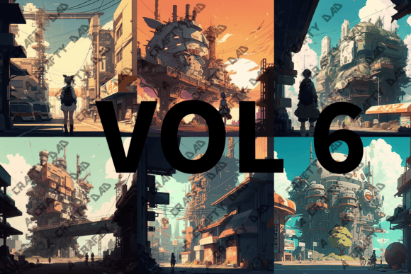 Anime Technical Megalopolis Vol 6: A Review of High-Resolution Background Assets for Digital Design