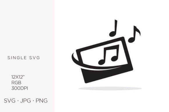Harmonizing Digital Design: Integrating Smart Phone Screen Aesthetics with Music Notes for Versatile Vector Art