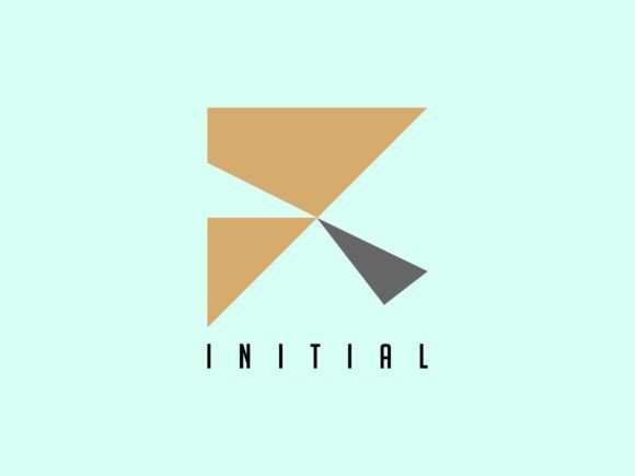 Initial R in Abstract Design: A Modern Branding Tool