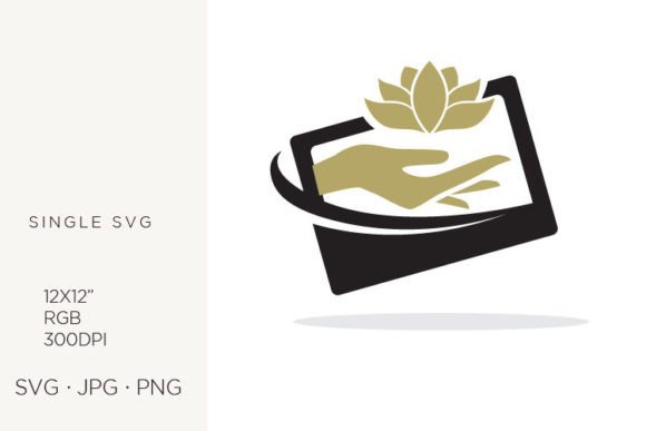 Unlocking Creative Potential: The Versatility of Smart Phone Screen, Lotus Flower Vector Art